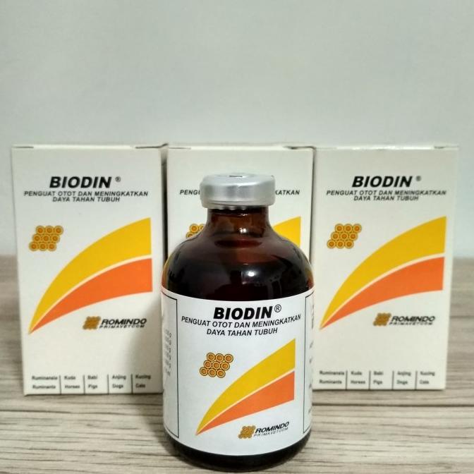 Biodin 100ml - obat injeksi penambah stamina ATP