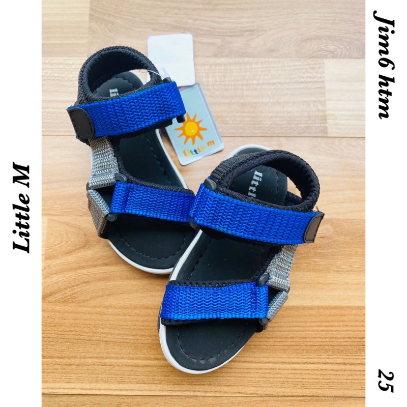 Sandal biru Little M