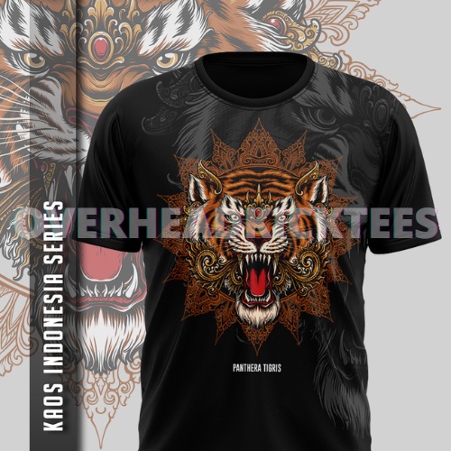Kaos Distro Garuda Indonesia Series Indo D18 Atasan Culture Harimau Barong Bali