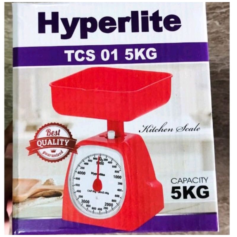 Timbangan dapur kue manual hyperlite kapasitas 3-5kg kitchen scale analog