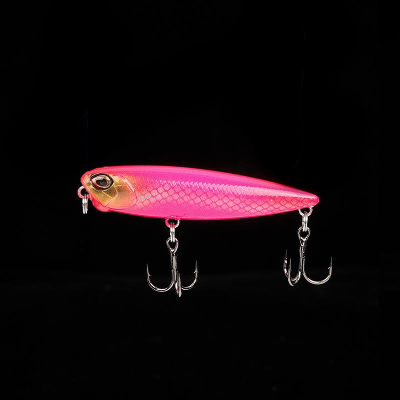 Shengyao 1Pcs New Duo Pencil Umpan Pancing 6.5cm/6g Minnow Popper Replica DW59 Floating Fishing Lure Ikan Bass Bait Wobbler Kail Tackle