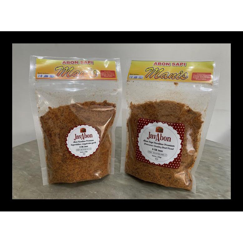 

PROMO! JAVABON ABON SAPI MANIS (BEEF FLOSS) 250 TERMURAH