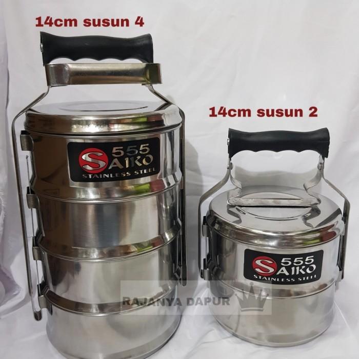 Rantang stainless susun 14-3 - rantang katering stainless steel