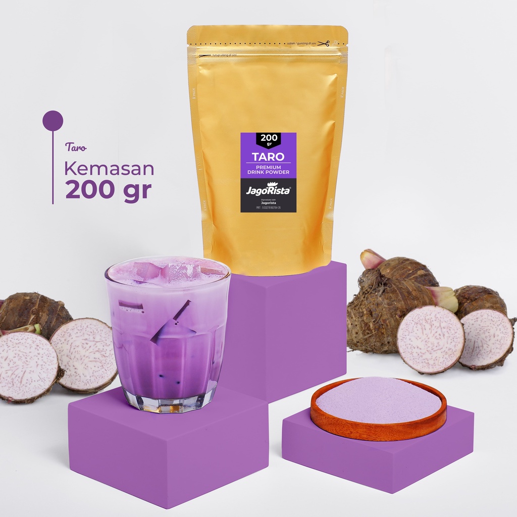 

200gr Jagorista Taro Premium Bubble Drink Powder jr