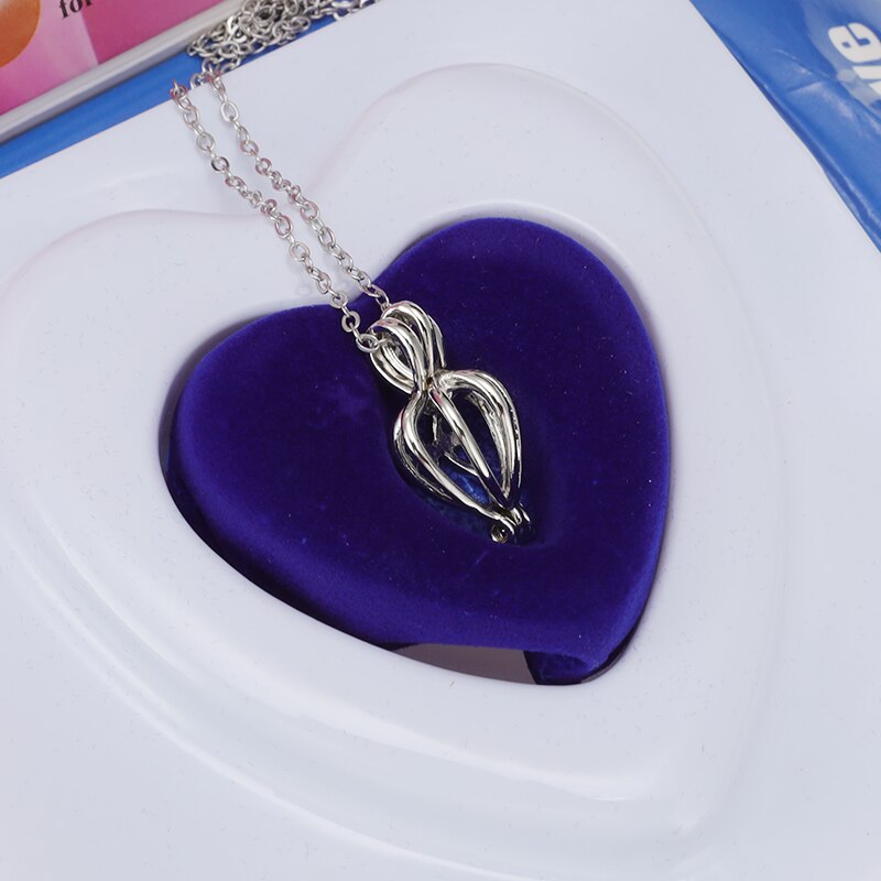Natural Oyster Wish Pearl Jar Pendant Necklace Charm Necklace Gift Box Popular Fashion Women's Jewelry Necklace