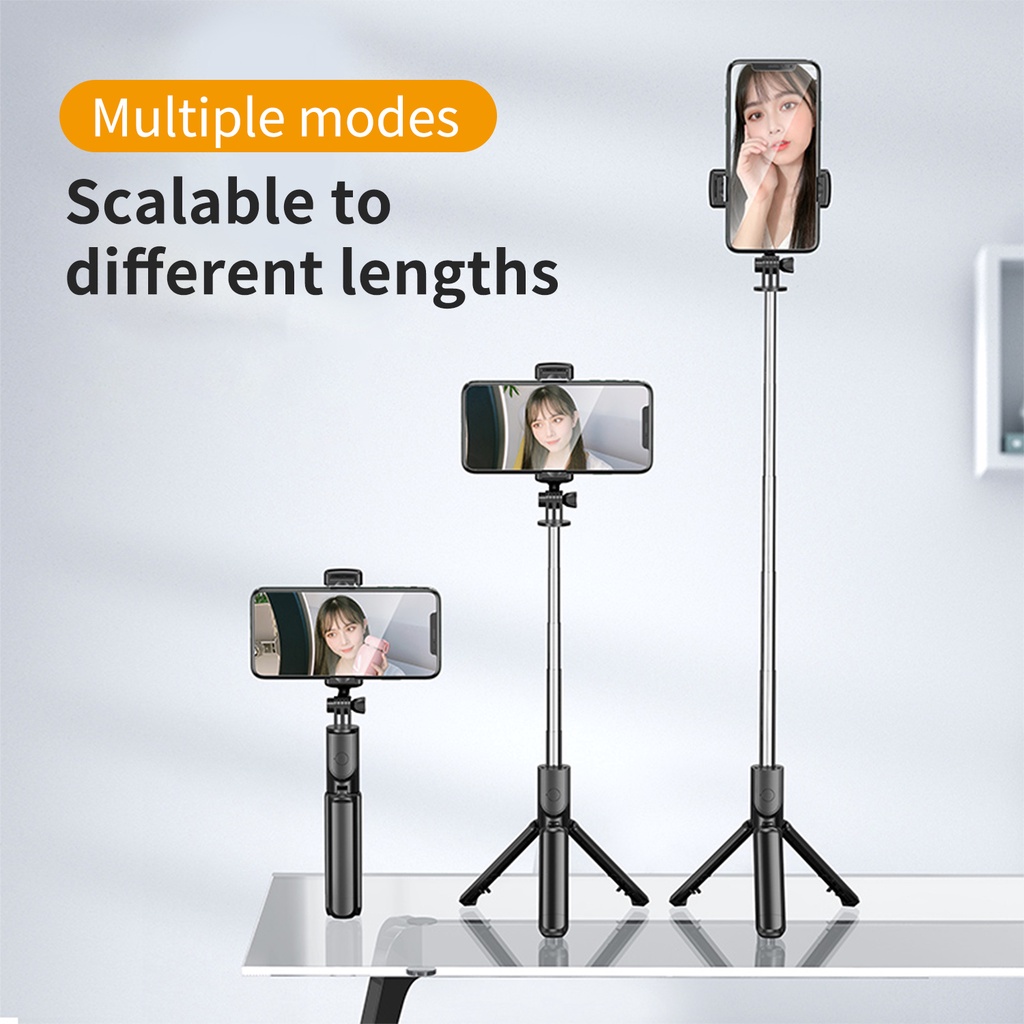 JOYSEUS Tongsis Tripod Tongsis Bluetooth Tongsis hp 3 in 1 Remot Selfie Stick