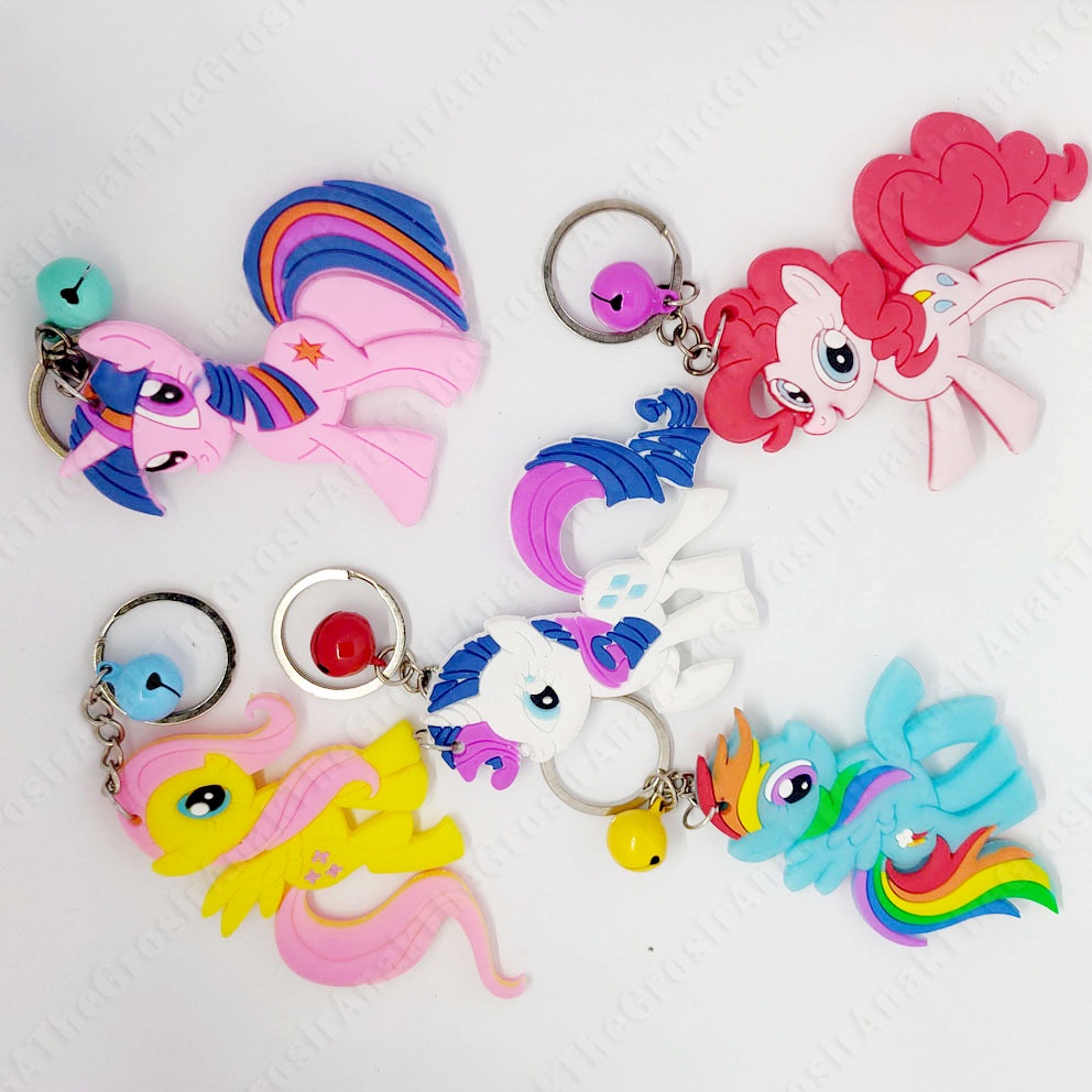 GANTUNGAN KUNCI LITTLE PONY BESAR KERINCINGAN GANCI KERINCING