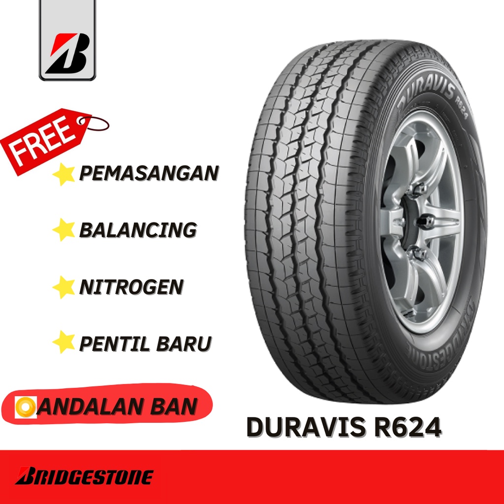 KUPON BAN BRIDGESTONE 205/70 R15 8PR DURAVIS R624