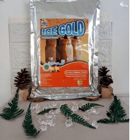 

Powder Drink Premium Ice Gold Mix Rasa Chocomaltine 1 Kg