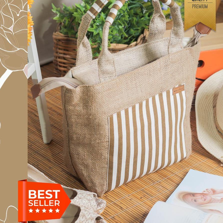 DISKON BRANDS FESTIVAL TOTEBAG GONI T407 | TAS WANITA | TAS KERJA DAN KULIAH - DGONEE