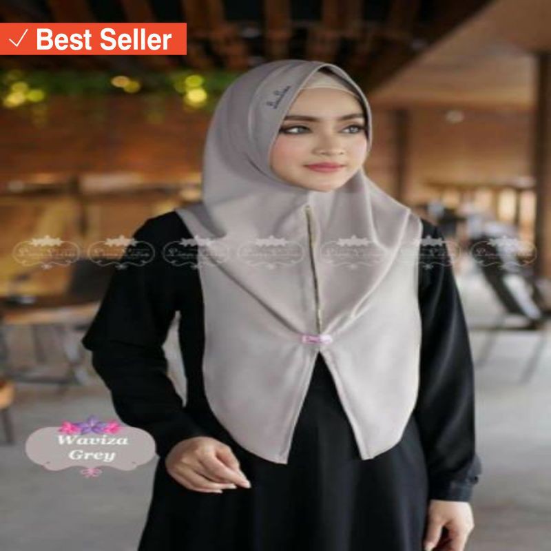 Hijab Viral Kekinian Model Trend Terbaru 2019 / Khimar shirin by linalivia
