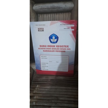 

Buku induk siswa register sekolah dasar (SD)