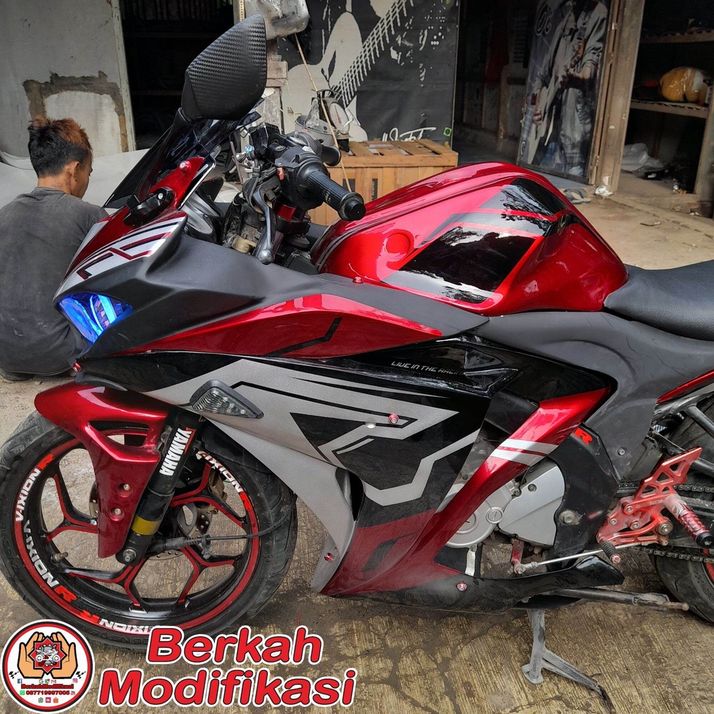 Full Sett Body Fairing Model R25 PNP Yamaha Vixion OLD NVA / NVL dan Vixion R
