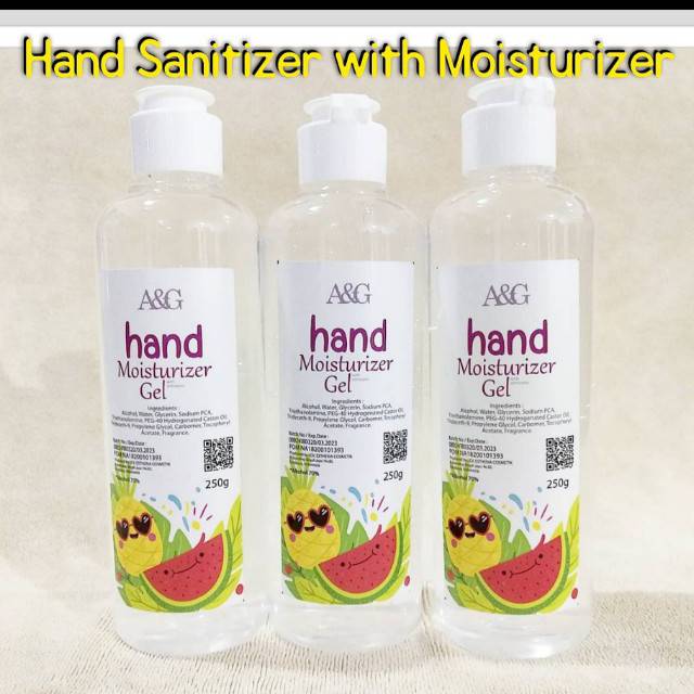 Handsanitizer A&G 250ml Gel antiseptik