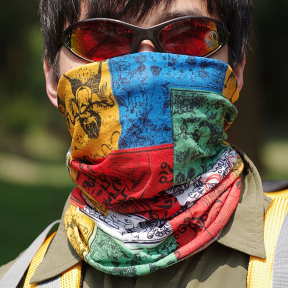 Slayer Masker Penutup Wajah Buff Outdoor Multi Purpose Scarf Masker Pengendara Motor Slayer Penutup Wajah buff Outdoor Bike Riding Magic Variety Scraft K3 Warna Multi Warna