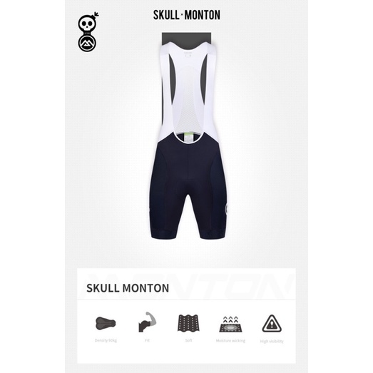 Celana BIB MENS Monton Urban Skull Monton Navy Blue