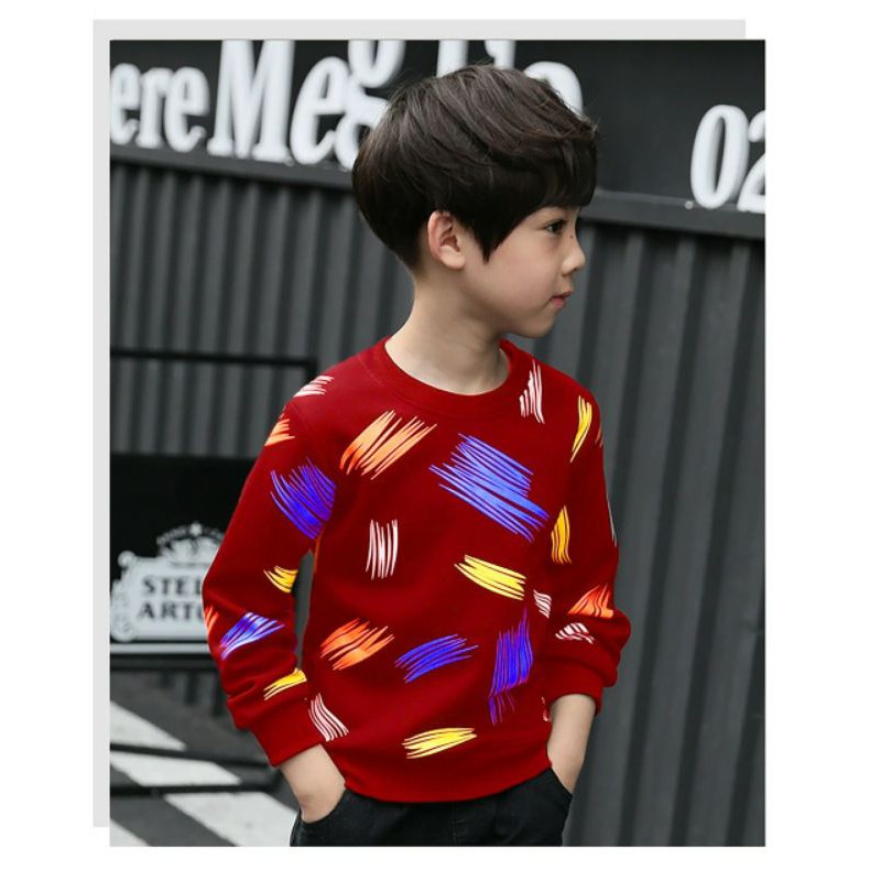 COD/ARPIOS SHOP - Baju ARION - Baju Sweater Anak COWO / CEWE Model Kekinian