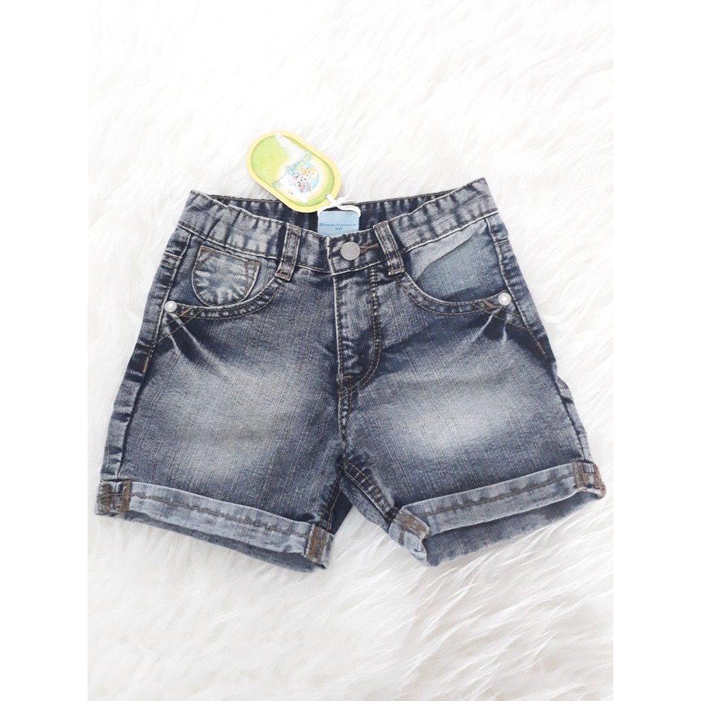 CELANA ANAK PEREMPUAN : HOTPANTS JEANS ORI BABY LOONEY TUNES