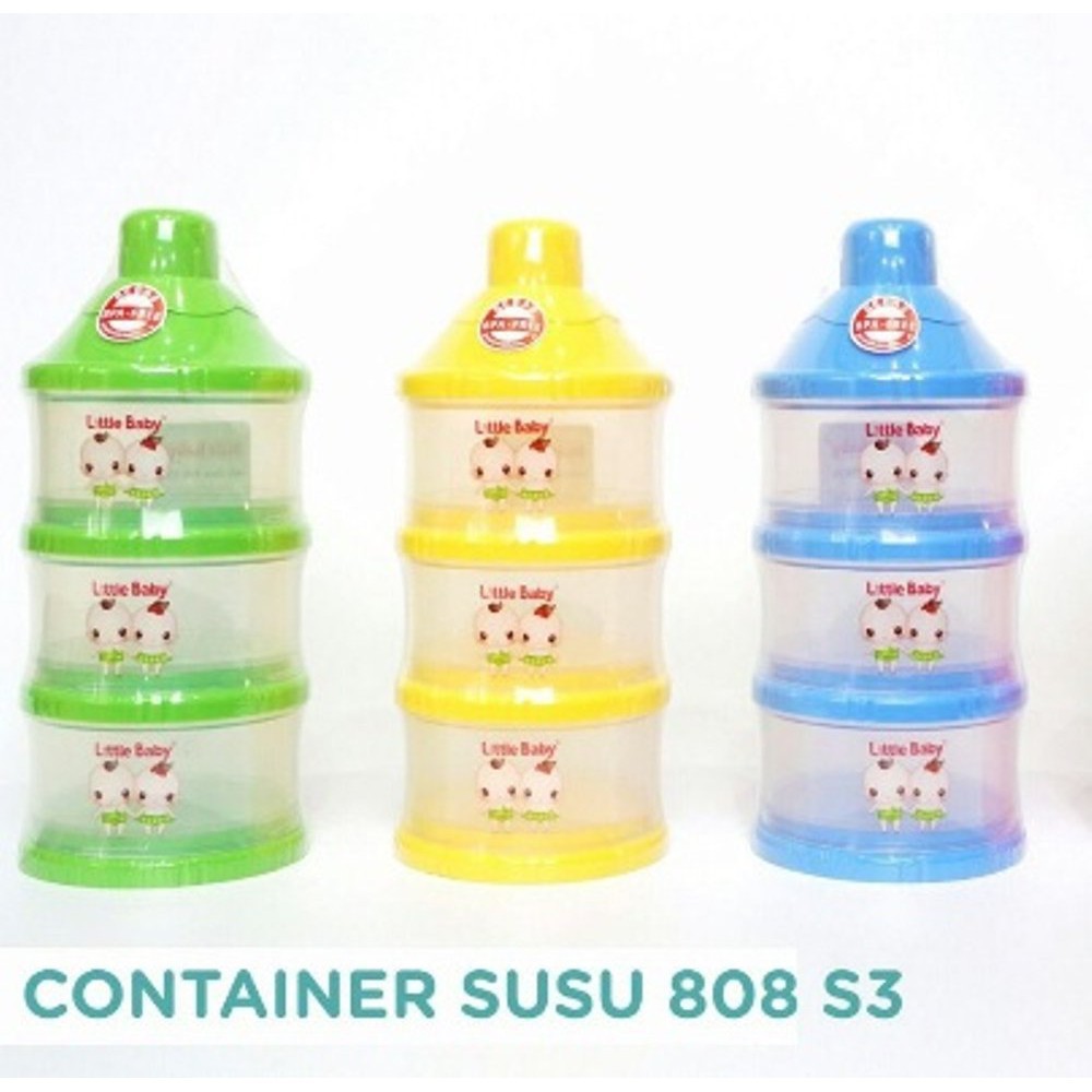 Container Susu Susun 3 Little Baby-Tempat Susu Bubuk Murah