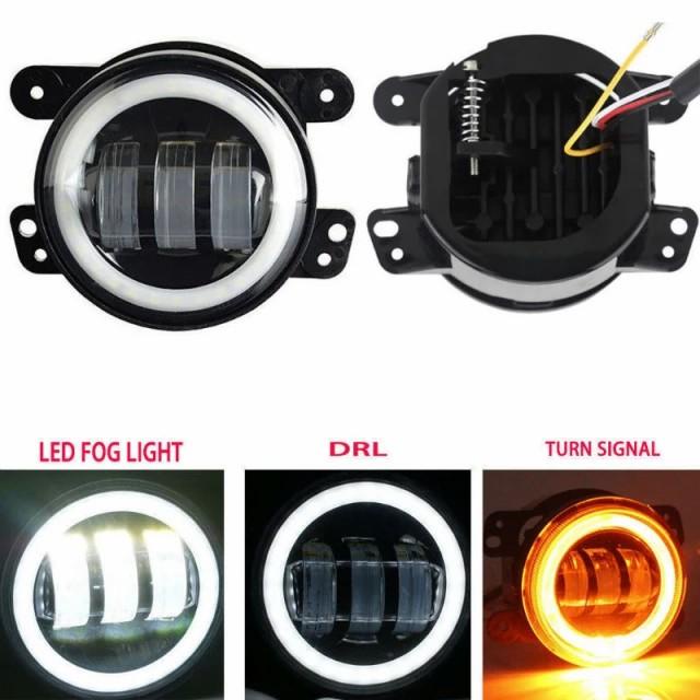 Lampu Foglamp Mobil Rubicon H 11 Drl Putih Kuning