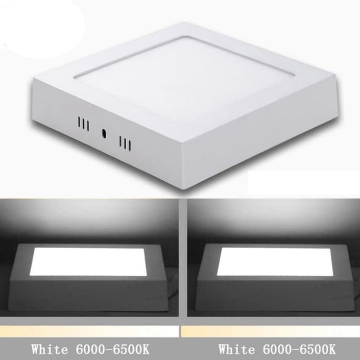 Lampu Panel Downlight LED 6 Watt / 6W Outbow Kotak Putih