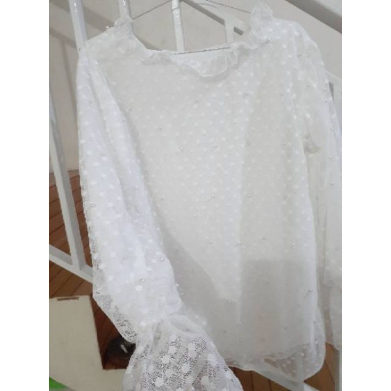 Zara Blouse White