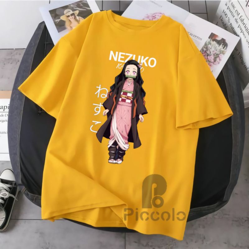 baju kaos anak anak Kitana Kimetsu No Yaiba / Baju Kaos Demon Slayer Nezuko Zenitsu t shirt