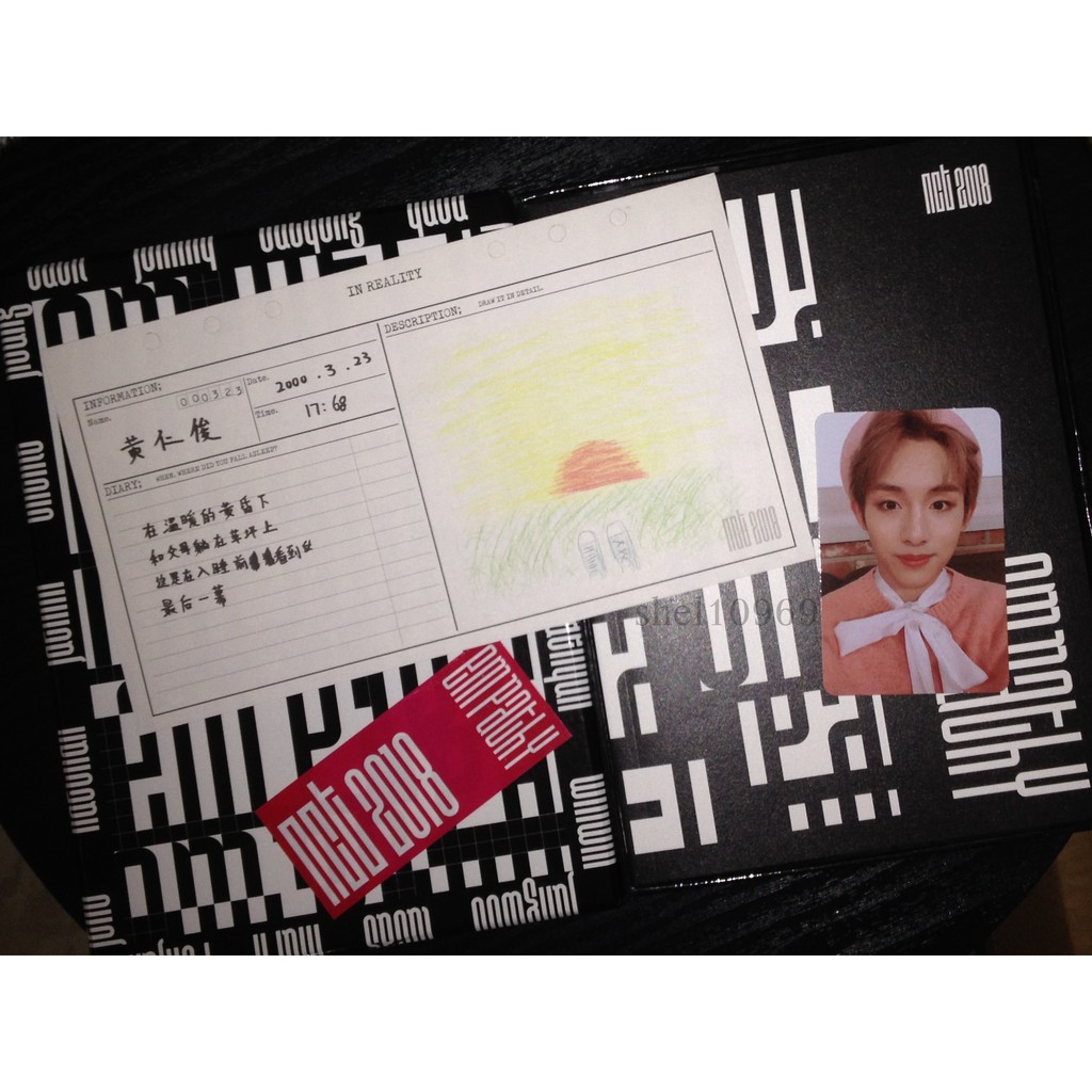 [WTS] Renjun DIARY ONLY NCT 2018 Empathy Reality ver