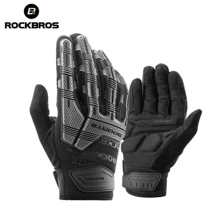 Sarung Tangan Full Finger Gloves Rockbros S210 Motor Sepeda MTB cross