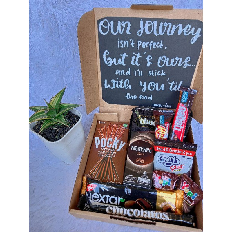 

SNACK BOX BLACK N BROWN EDITION