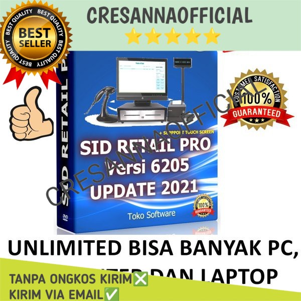 Aplikasi Kasir SID Retail Pro Aplikasi Kasir Toko POS Full Verison . Lifetime . Full Activated