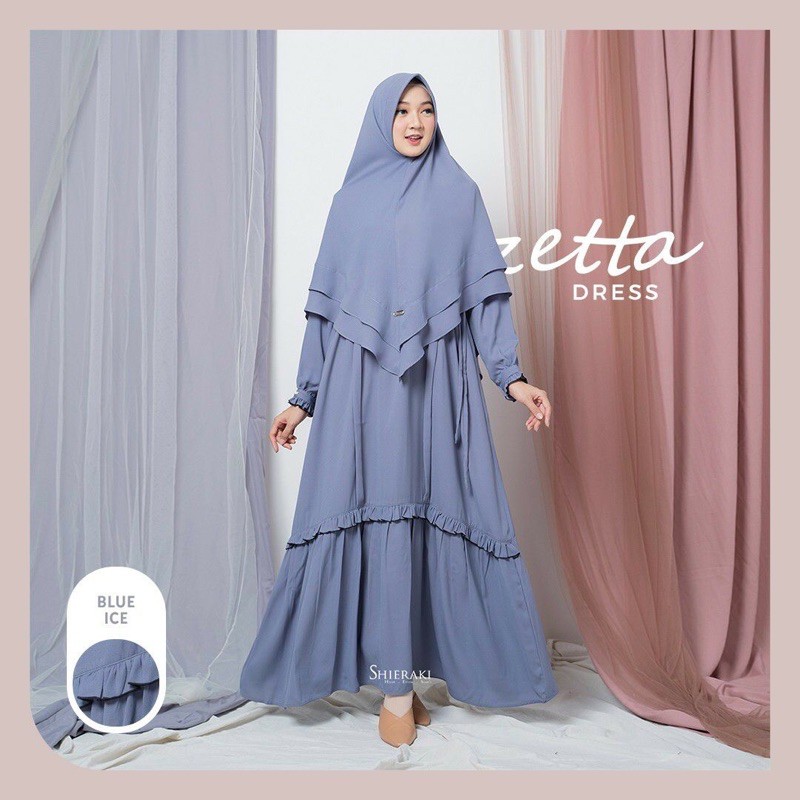 Gamis elegant Zetta dress shieraki