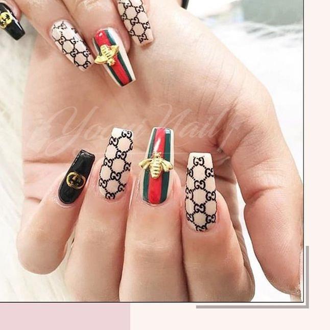 Stamp plate brand logo nail art lv stamping plate branded nail template