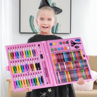 

bayar di tempat Crayon Anak Set Koper 150 in 1