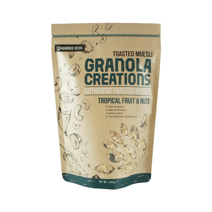 

Granola Creations Granola Tropical Fruit & Nuts 480gr