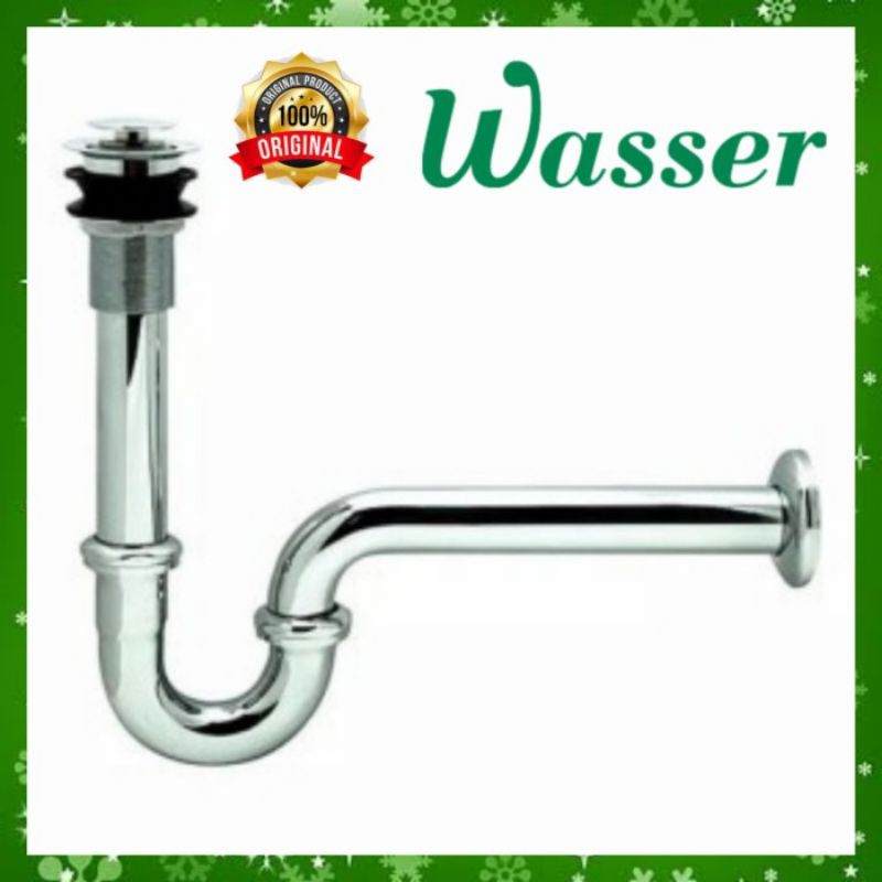 Sifon Wastafel Wasser BTW 002 306 Pencet/leher angsa wastafel