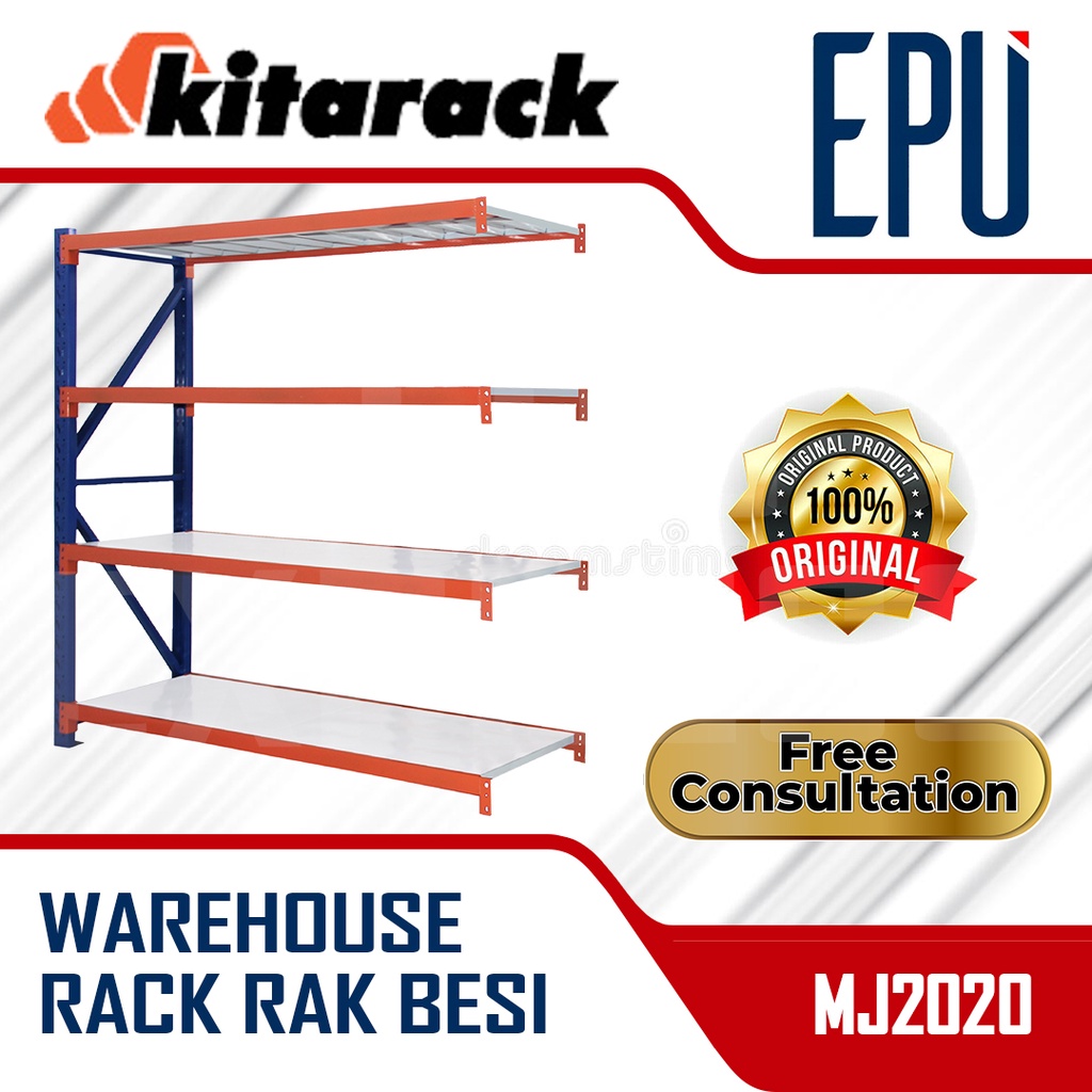 Kitarack MJ2020 (Jointer) - Warehouse Rack Rak Besi Rak Gudang Lemari