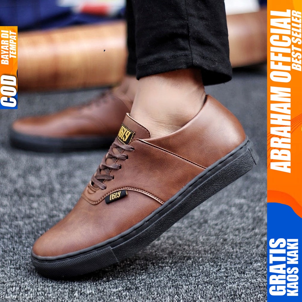 Abraham Authentic - Sepatu Formal Pria Casual