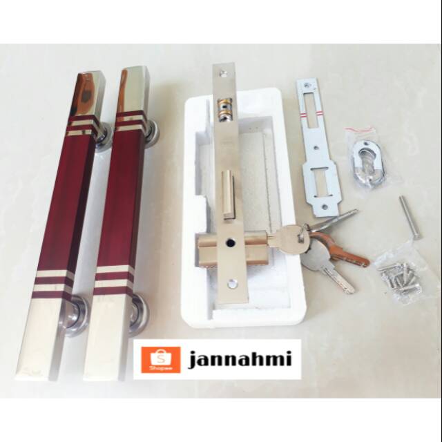 1 set handle pintu ss + 1 set body pelor