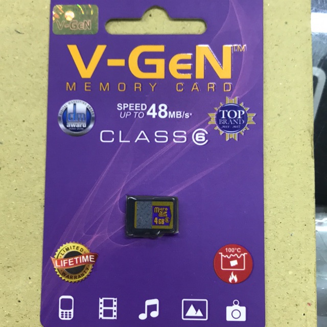 Memori Card / Memory Card Hp Vgen 4GB ORIGINAL