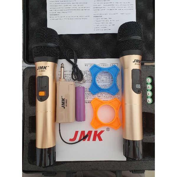 JMK MIC WIRELESS 889D (2X MIC WIRELESS)