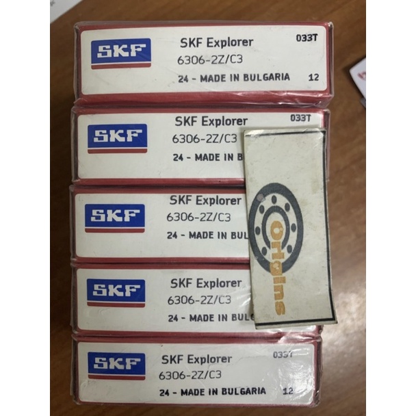 BEARING 6306 ZZ C3 6306 2Z/C3 SKF ORIGINAL