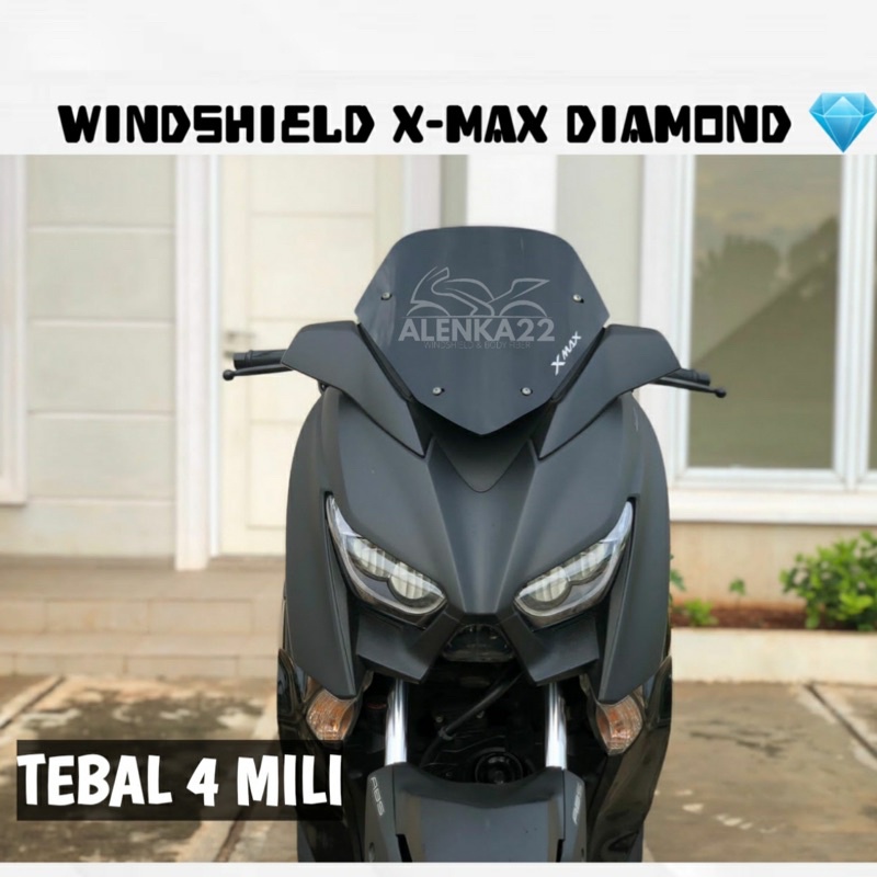 WINDSHIELD XMAX 250 DIAMOND , VISOR WS XMAX 250