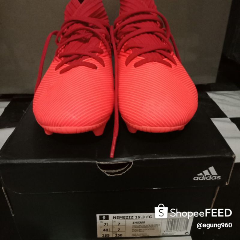 Sepatu bola adidas nemesis 19.3 FG original second mulus