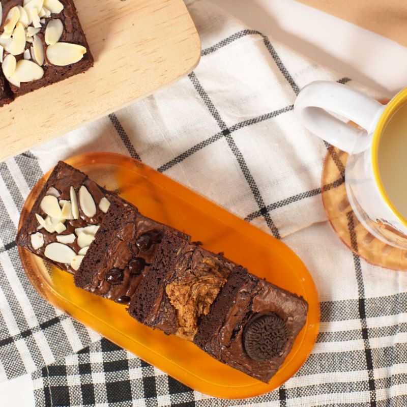 

Fudgy Brownies - Fudgy Brownies Letter