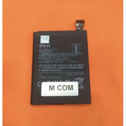 Battery Batre Baterai Double Power Mcom Xiaomi Redmi Note 5 Pro BN45 BN 45 BN-45