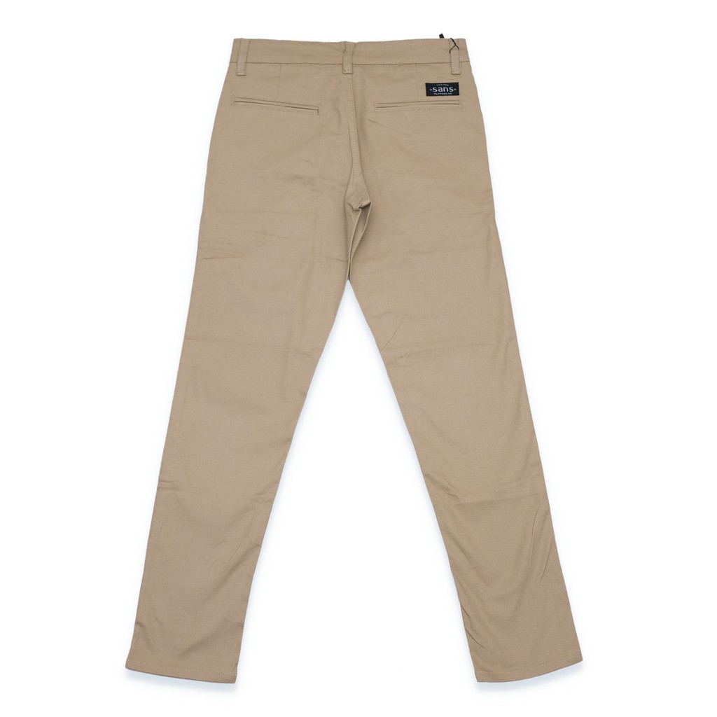 SANVANINA Celana Panjang Chino Pria Warna KHAKI H-033 | Chino Khaki Slim Fit