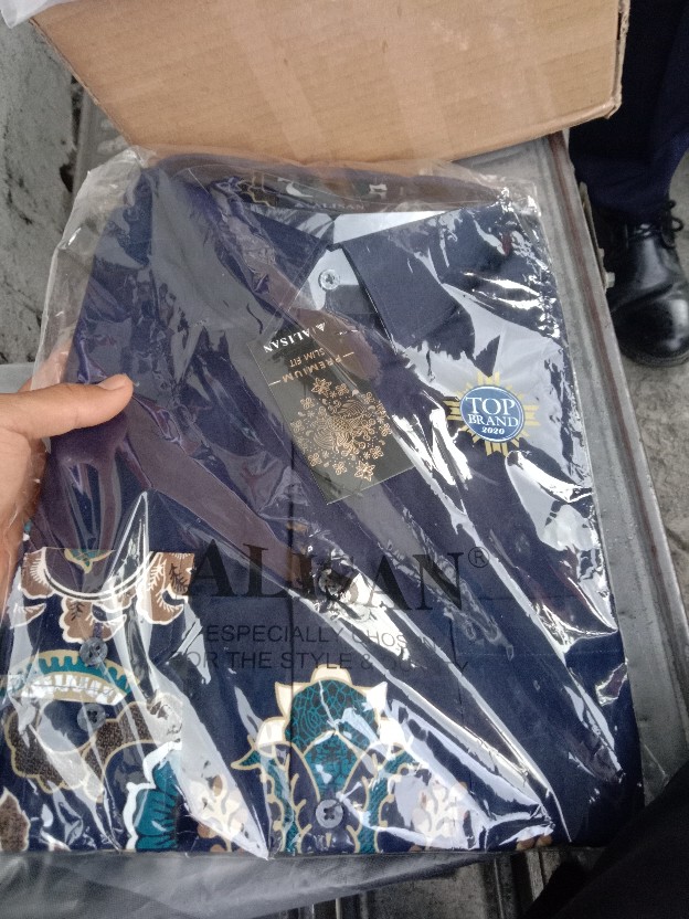 Kemeja Batik Premium Alisan 02prm Slimfit Panjang