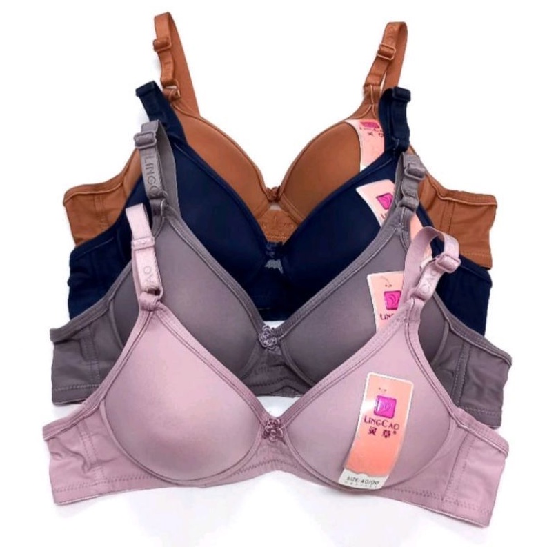 Bra Lingcao A5 Original / Bh Push Up Tanpa Kawat