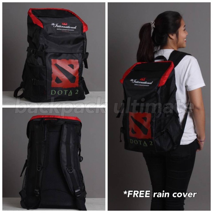 Tas Sekolah Gaming Dota 2 Dota2 Backpack Ultimate Ransel Bag Bags
